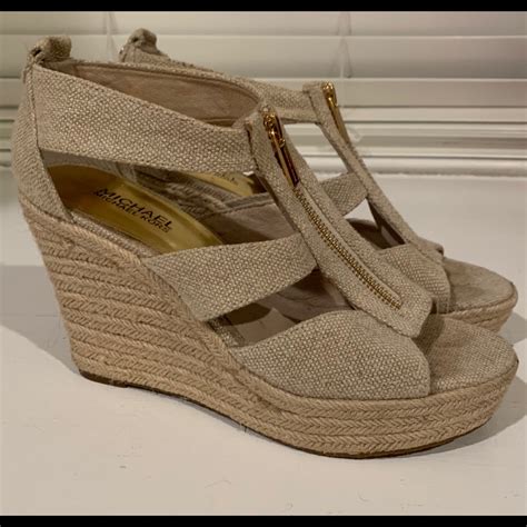 michael kors damita wedge yellow|Michael michael kors damita wedge + FREE SHIPPING.